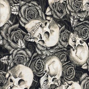 Skelton & roses face masks